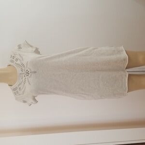 Cupio  NWT Summer Mini embroided eyelet neckline